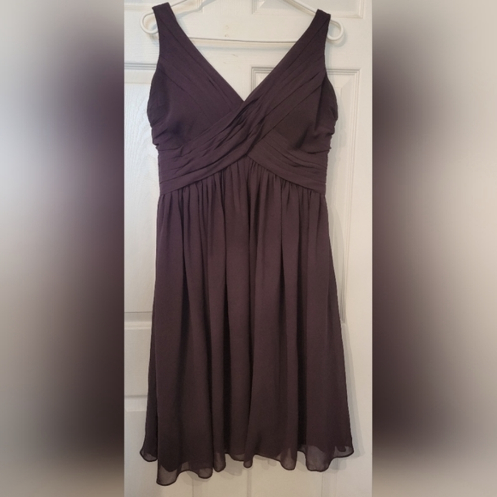 Bill Levkoff Purple Dress